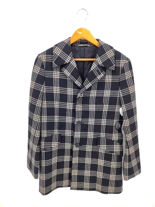 Paul Smith(ポールスミス) チェック柄ウールチェスターコート メンズ JPN：S