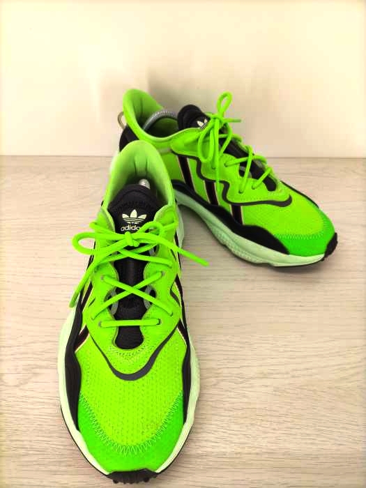 adidas Originals(アディダスオリジナルス) Ozweego Neon Green オズウィーゴ メンズ JPN：27