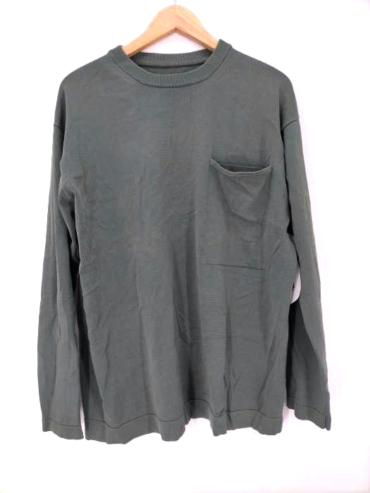crepuscule(クレプスキュール) 16AW Pocket Knit L/S ポケットニット メンズ JPN：1