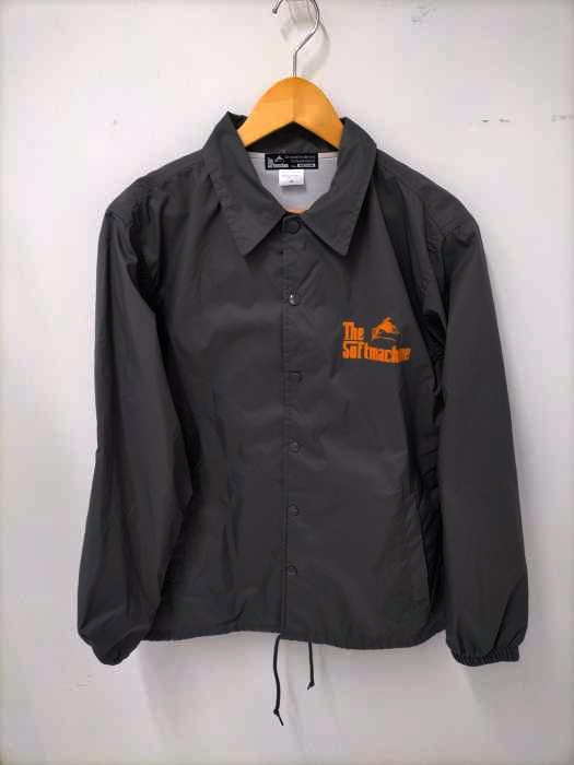 ユーズドフルギ USED古着 {{Soft Machine Clothing}} ロゴスナップナイロンコーチジャケット メンズ JPN：M