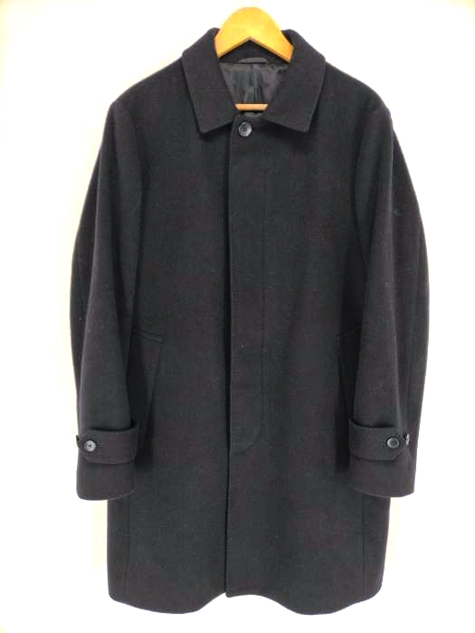 A day in the life UNITED ARROWS(アデイインザライフユナイテッドアローズ) カシミヤ6％ シルク3％ ウールステンカラーコート メンズ  L