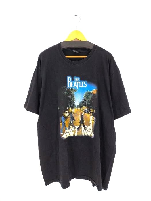 USED古着(ユーズドフルギ) THE BEATLES オーバーサイズ プリント S/S TEE LEADER SCREEN BESTボディ メンズ  XXXL