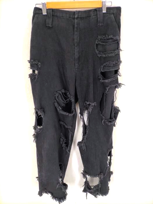 IKUMI(イクミ) SUPER DAMEGED PANTS レディース  FREE