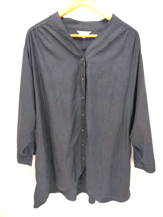 マウジー moussy ラウンドオーバーシャツ レディース FREE