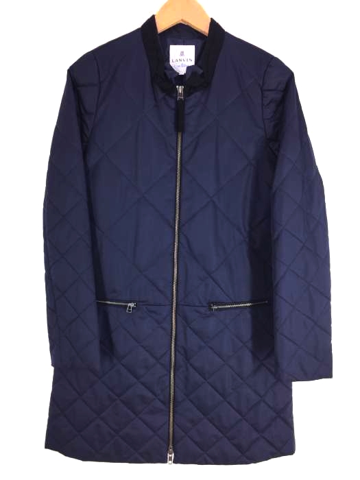 ランバンオンブルー LANVIN en Bleu 中綿キルティングコート レディース  38
