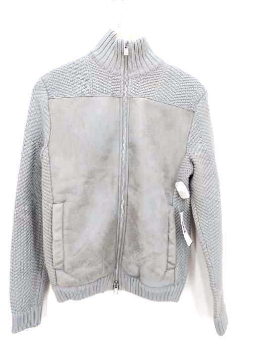アルマーニエクスチェンジ ARMANI EXCHANGE スタンドカラー ニットブルゾンジャケット メンズ JPN：S