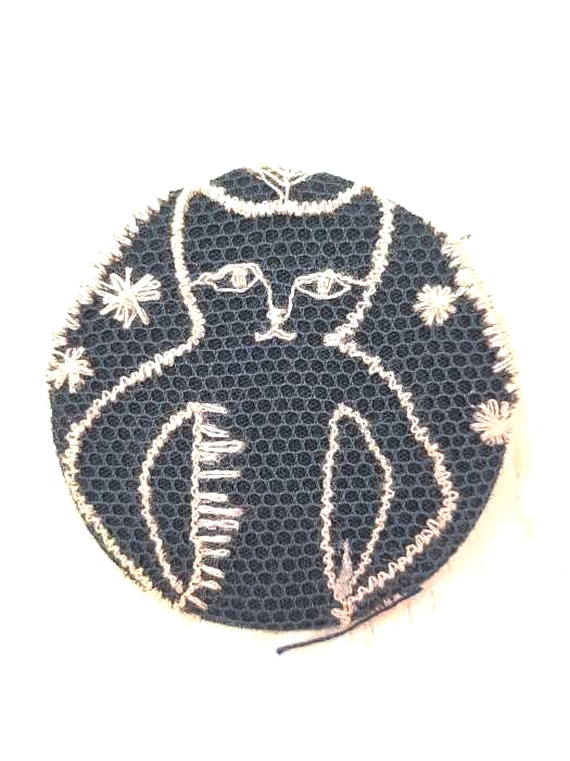 ミナペルホネン mina perhonen 刺繍ブローチ レディース 表記無