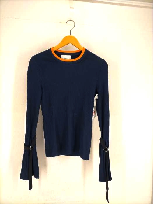 スリーワンフィリップリム 3.1 phillip lim スリーブデザインリブニット レディース JPN：XS