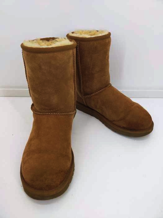 アグ UGG クラシックショートブーツ レディース JPN：22