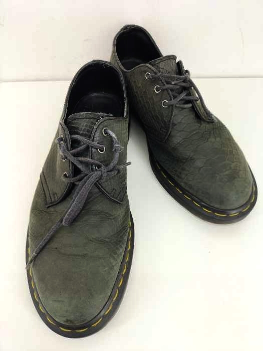 ドクターマーチン Dr.Martens PYTHON 3ホールシューズ メンズ UK：9
