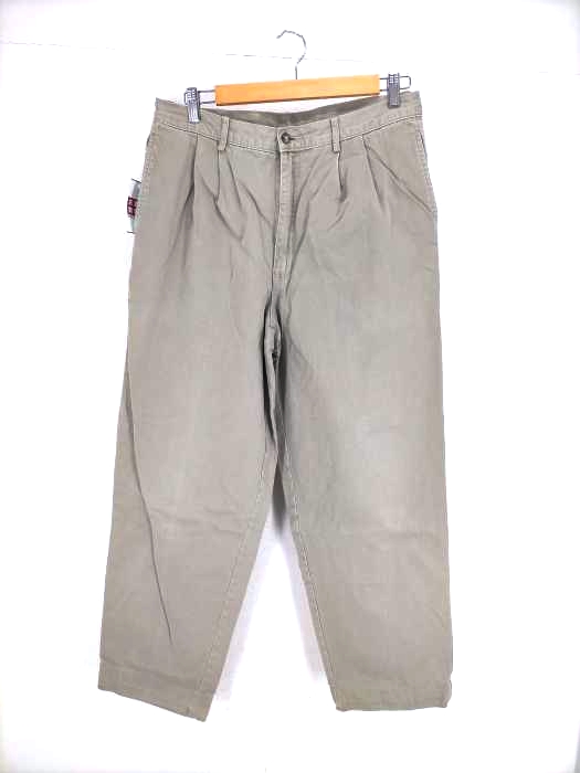 ギャップ Gap OLD GAP デカタグ 2タックワイドチノパンツ メンズ  34/30