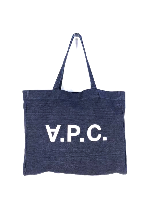 アーペーセー A.P.C. 30周年記念 CANVAS HIVER 87 デニムキャンバストートバッグ メンズ  無