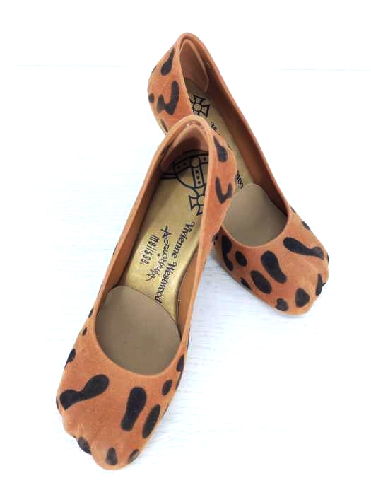 ヴィヴィアンウエストウッド アングロマニア Vivienne Westwood ANGLOMANIA レオパードパンプス レディース  23.5