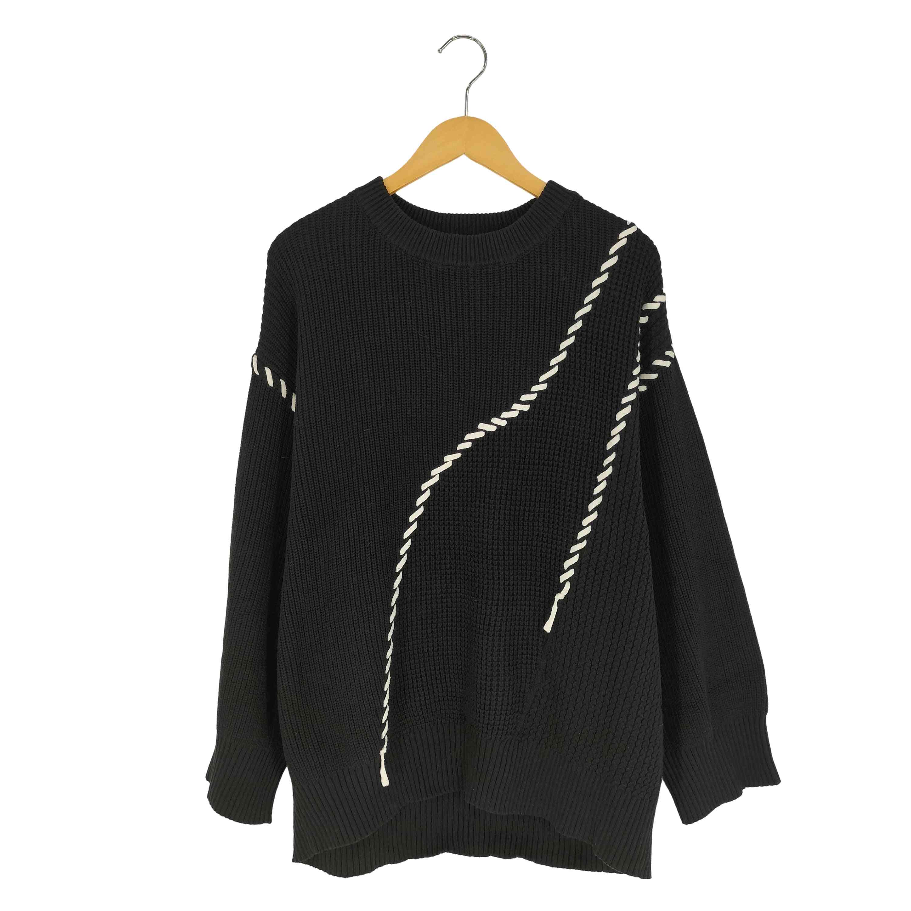 PAGEBOY(ページボーイ) ハンドステッチMIXアミプルオーバー レディース 表記無 【中古】【ブランド古着バズストア】