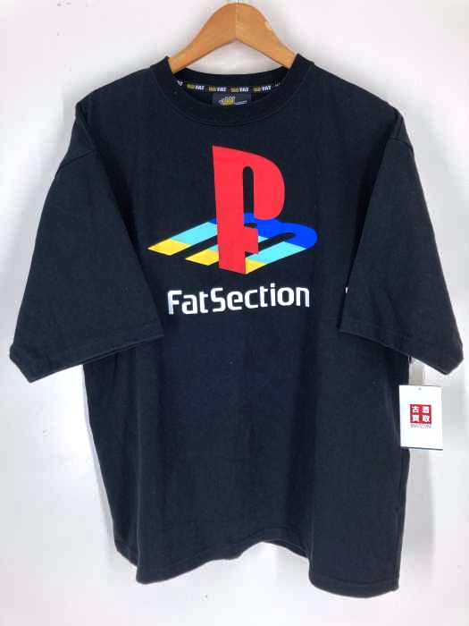 FAT(エフエーティー) FS プリント ロゴ クルーネック Tシャツ メンズ  FAT