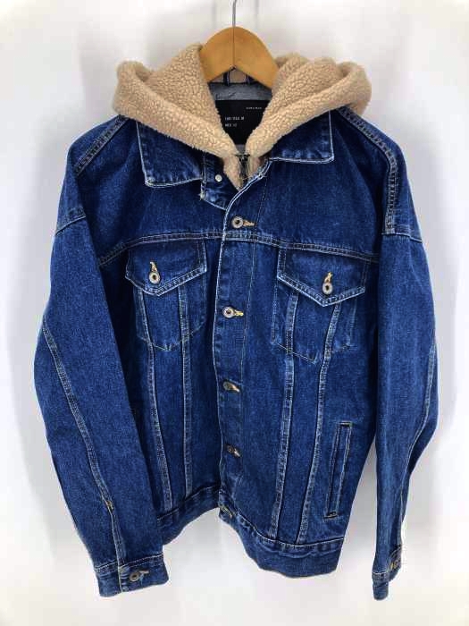 ZARA MAN(ザラマン) Oversized Denim Jacket With Hood メンズ  M
