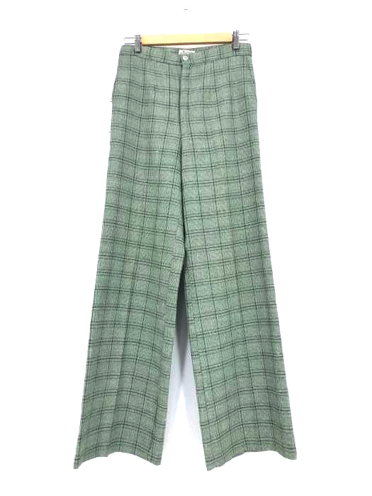 Minnesota Woolen(ミネソタ ウーレン) チェックワイドスラックス メンズ 表記無