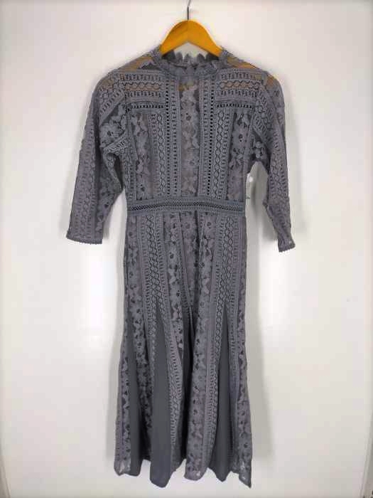 Lagunamoon(ラグナムーン) 20SS LADY MIX レースフレアーワンピース レディース JPN：S