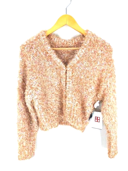 styling(スタイリング) ミックスラメニットカーディガン レディース ONE