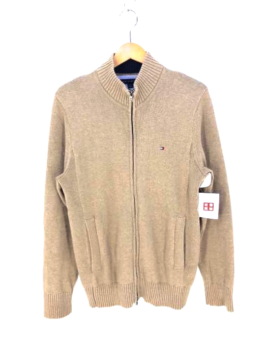 TOMMY HILFIGER(トミーヒルフィガー) トールネックコットンニット メンズ  L