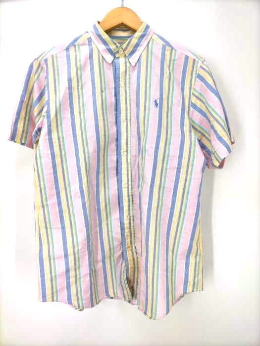 Polo by RALPH LAUREN(ポロバイラルフローレン) マルチストライプ B.D S/S シャツ メンズ 170