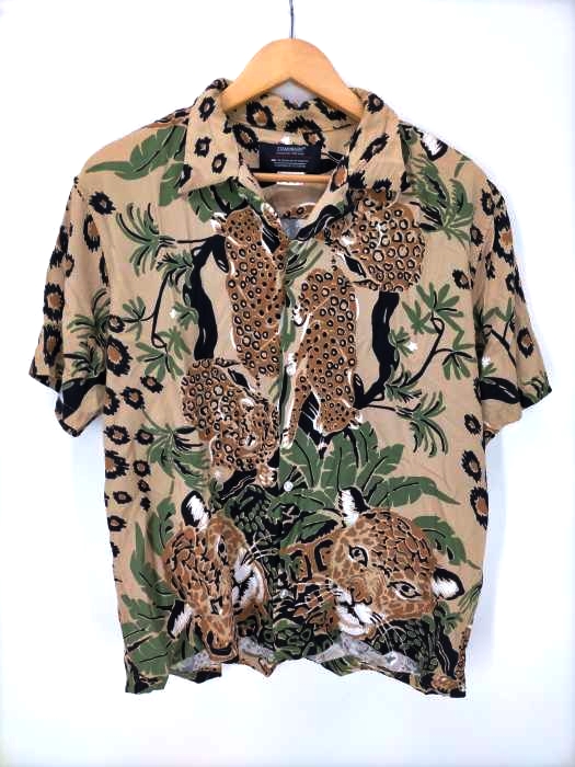 stammbaum(シュタンバウム) 19SS ALH-LEO OUVENIR レオパード柄アロハシャツ メンズ JPN：L