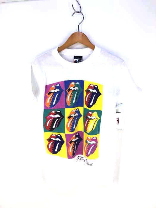 USED古着(ユーズドフルギ) The Rolling Stones STEEL WHEELS NORTH AMERICAN TOUR 1989 ツアーTシャツ メンズ JPN：M