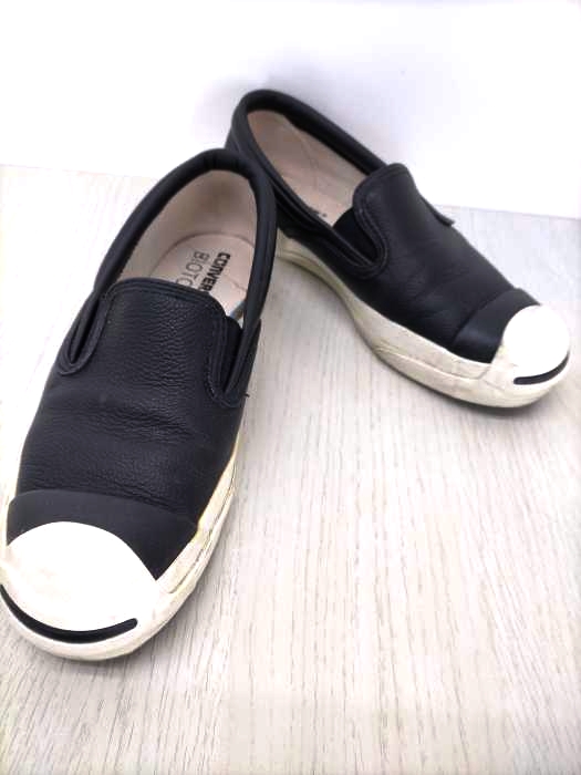 CONVERSE(コンバース)  別注 JACK PURCELL LEATHER SLIP ON レザースリッポン メンズ CONVERSE：8