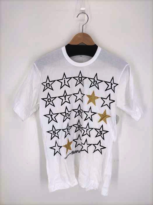 COMME des GARCONS PARFUMS(コムデギャルソンパルファム) Re-edited Vintage Comme des Garçons Parfums Tees スタープリント 真空パックTEE レディース  M