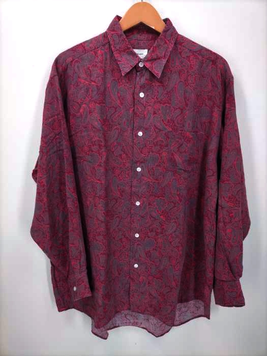 Used古着 ユーズドフルギ ペイズリー柄ボタンシャツ メンズ 表記無 ブランド古着買取販売バズストア