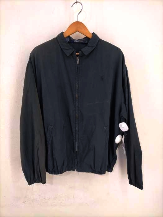 Polo by RALPH LAUREN(ポロバイラルフローレン) USA製 ポニー刺繍スウィングトップ メンズ JPN：L