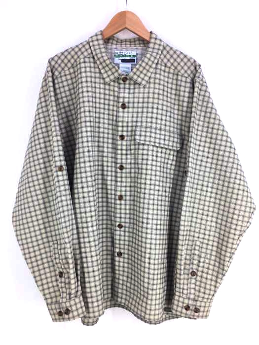 USED古着(ユーズドフルギ) BUZZ ベンチレーション付きシャツ メンズ L
