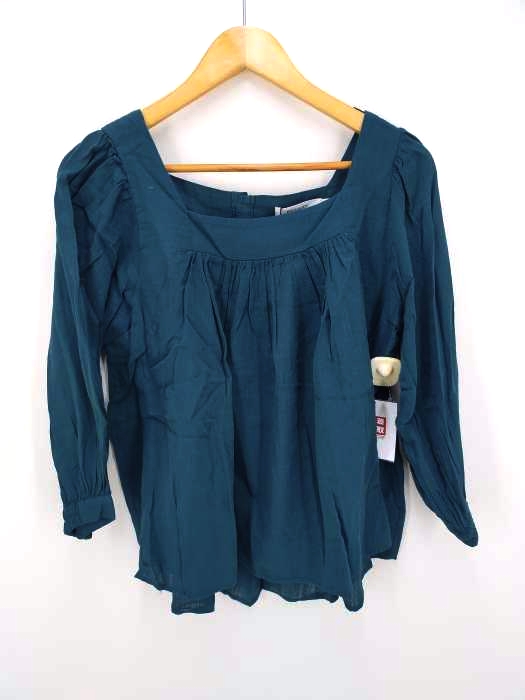 マウジー moussy SQUARE NECK BLOUSE レディース  FREE