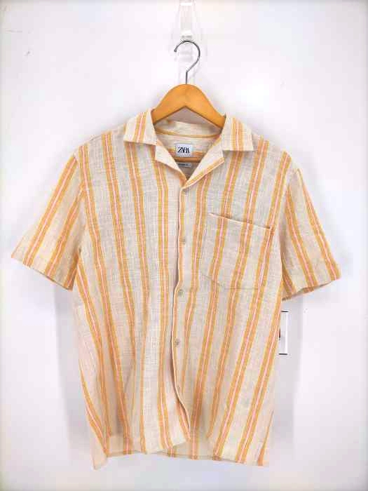 ZARA(ザラ) RELAXED FIT オープンカラーシャツ メンズ import：M