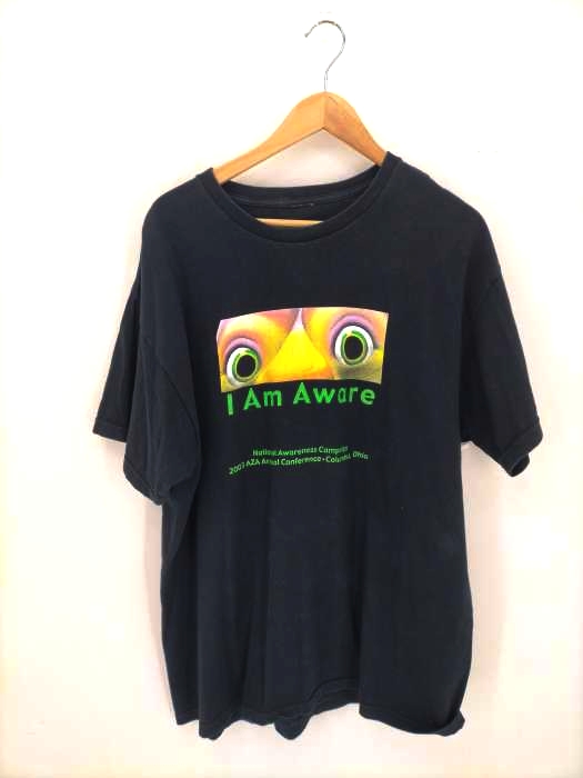 USED古着(ユーズドフルギ) 00s クルーネックTシャツ メンズ 表記無