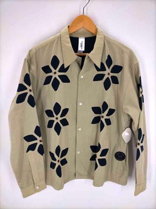 niche.(ニッチ) 21AW Flower カット ワークシャツ メンズ 表記無