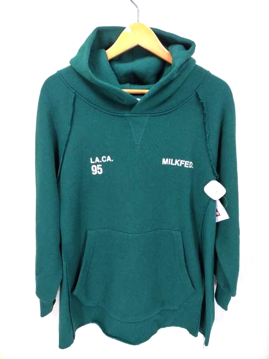 MILKFED.(ミルクフェド) RAGLAN SLEEVE HOODED TOP レディース ONE SIZE