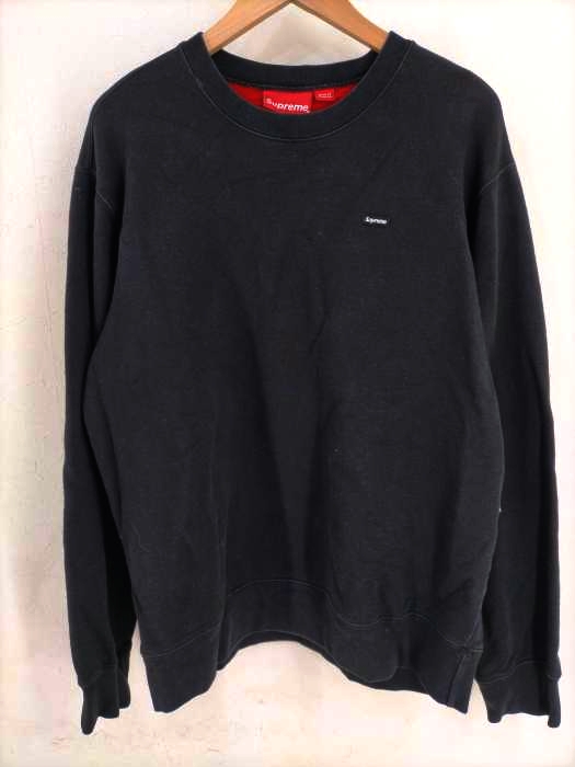 シュプリーム Supreme 18ss Cotrast Crewneck small box logo メンズ JPN：M