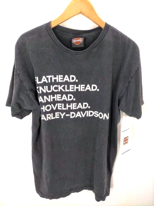 ハーレーダヴィットソン HARLEY DAVIDSON 00s メキシコ製 両面プリント Tシャツ メンズ import：M
