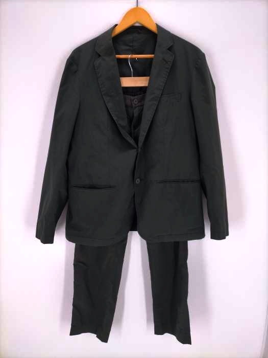ユナイテッドアローズ UNITED ARROWS セットアップ コットンポリエステル2Bシングルテーラードジャケット イージーパンツ メンズ JPN：50