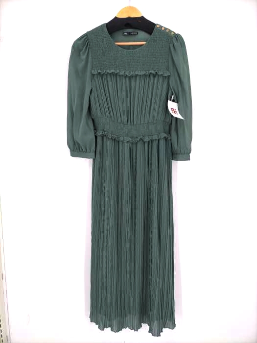 ザラ ZARA プリーツワンピース レディース JPN：M
