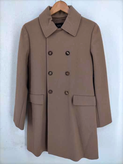 アーペーセー A.P.C. 90S フランス製 ウールロングトレンチコート レディース import：S