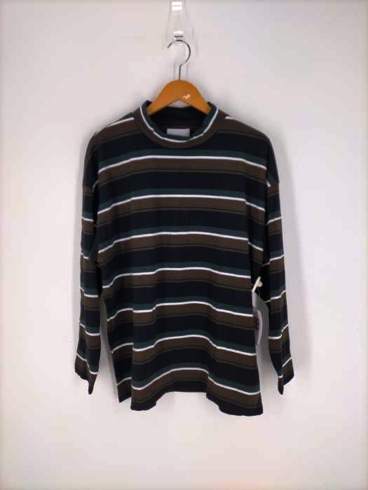 ルイス Luis ハイネックボーダーTシャツ メンズ JPN：M