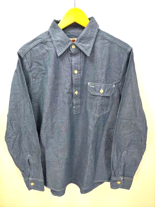 カムコ CAMCO プルオーバーシャンブレーシャツ メンズ JPN：M