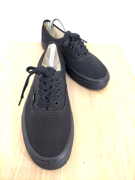 バンズ VANS AUTHENTIC オールブラック メンズ JPN：26