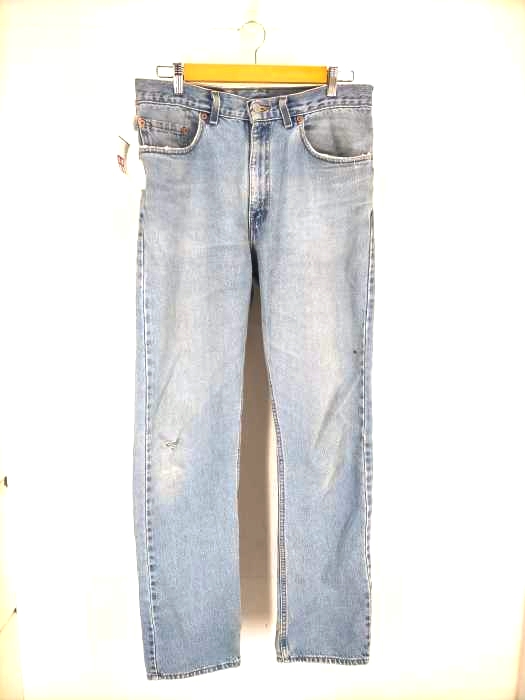 リーバイス Levis 01年製 USA製 505 REGULAR FIT STRAIGHT LEG ジップフライデニムパンツ メンズ  33X34