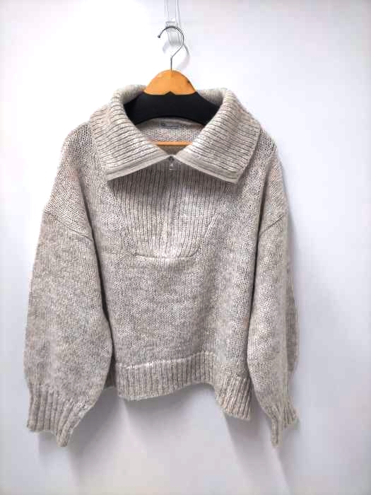 ジャバ JaVa ハーフジップニットプルオーバー レディース JPN：L