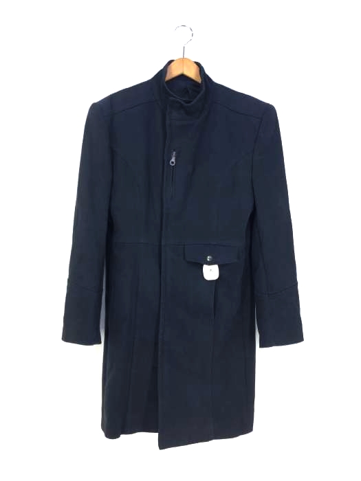 ゴーサンゴーイチプールオム 5351 POUR LES HOMMES スタンドカラーホックボタンコート メンズ  無