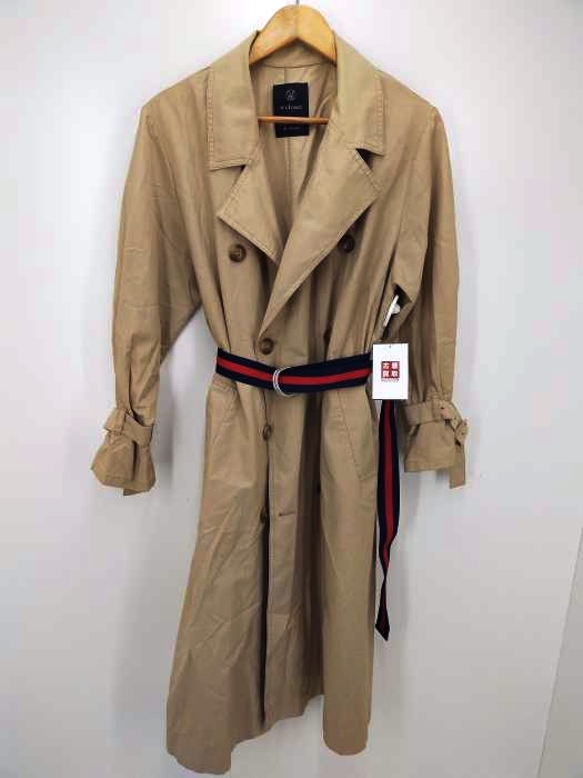w closet(ダブルクローゼット) ナイロンコットントレンチコート レディース アウター コート
