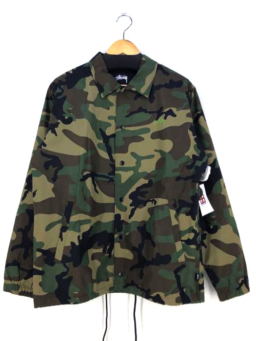 Stussy(ステューシー) CAMO CRUIZE COACH JACKET メンズ アウター ジャケット
